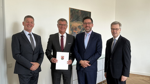 Thomas Bergmann folgt auf Tobias Eisert als neuer Präsident des Landgerichts Mainz