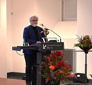 Das Bild zeigt: Justizminister Herbert Mertin